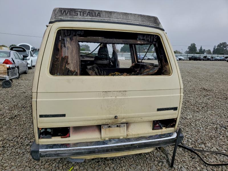 Photo 6 from auction – 1982 VOLKSWAGEN VANAGON CA with VIN WV2ZA0256CH021939