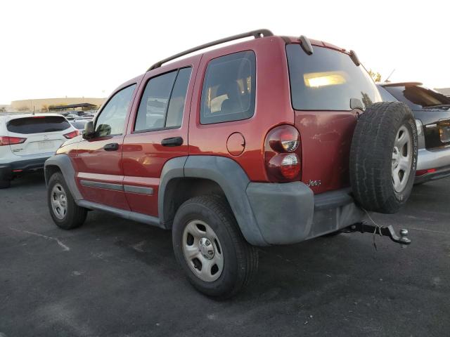 Photo 2 from auction – 2007 JEEP LIBERTY with VIN 1J4GK48K27W702201