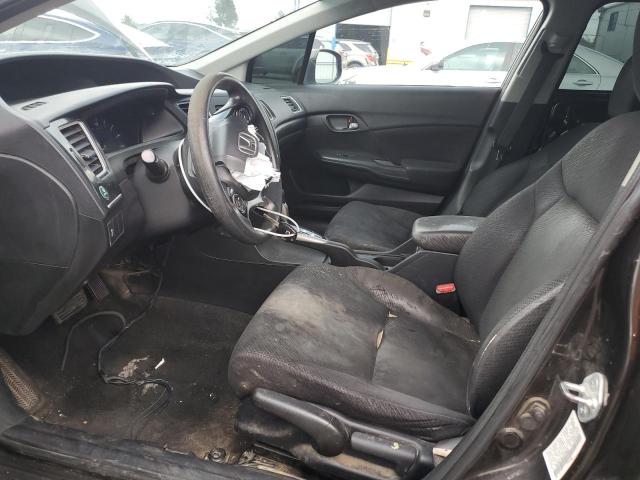 Photo 7 from auction – 2013 HONDA CIVIC LX with VIN 19XFB2F50DE223042