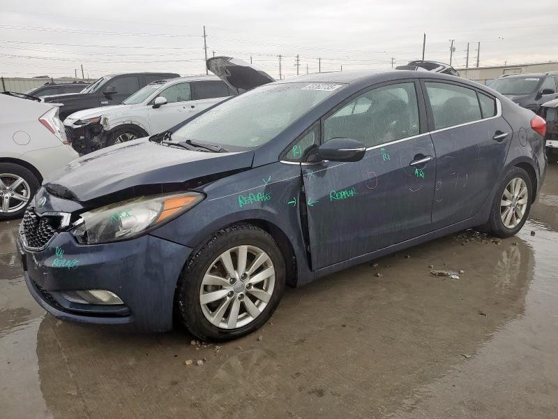 KIA FORTE EX 2015 with VIN KNAFX4A86F5319171 - Photo from auction