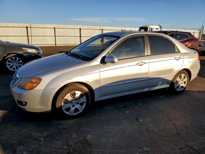 KIA SPECTRA EX 2009 with VIN KNAFE222195638342 - Photo from auction