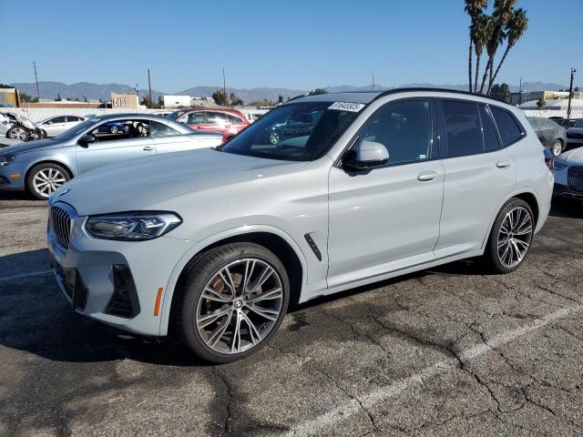 BMW X3 XDRIVE3 2022 with VIN 5UX53DP09N9M29567 - Photo from auction