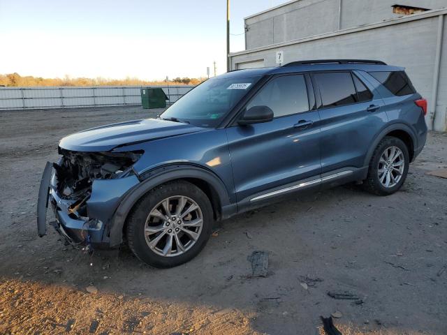 FORD EXPLORER X 2020 with VIN 1FMSK8DH2LGA89546 - Photo from auction