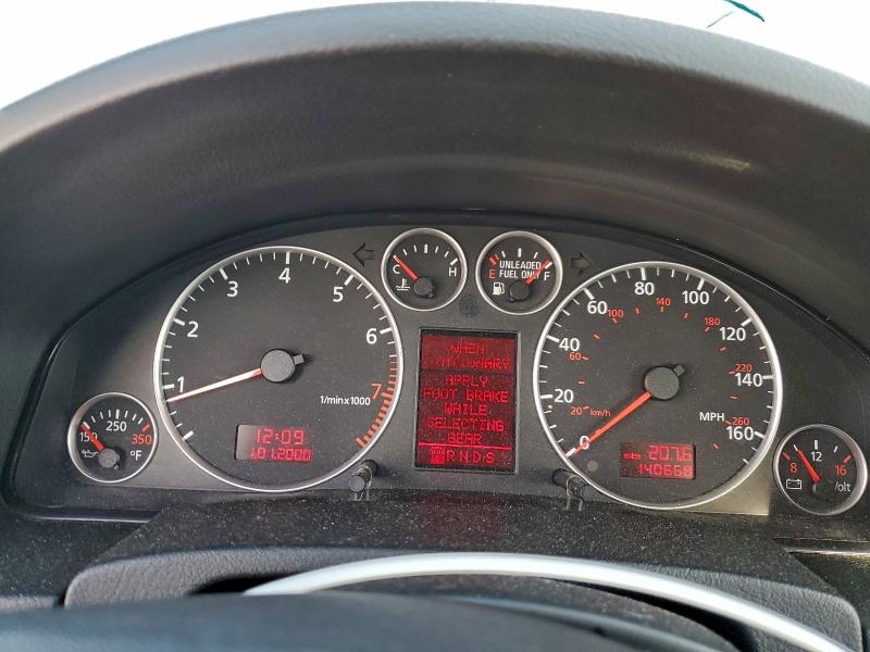 Photo 9 from auction – 2004 AUDI ALLROAD with VIN WA1YL64B54N093402