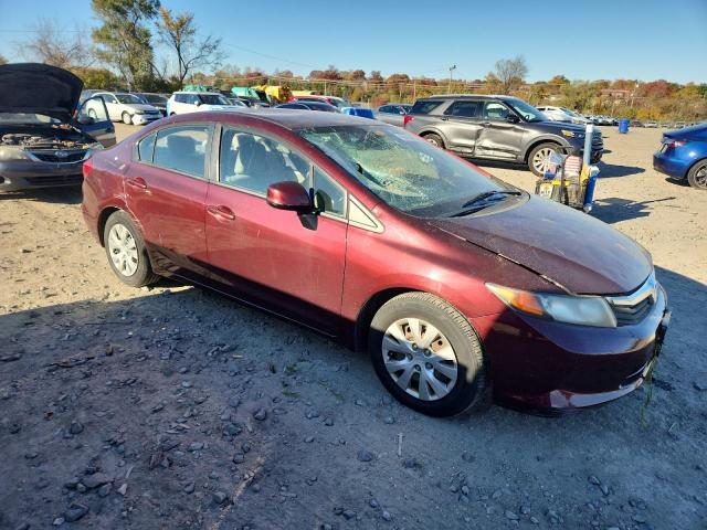 Photo 4 from auction – 2012 HONDA CIVIC LX with VIN 19XFB2F50CE382657