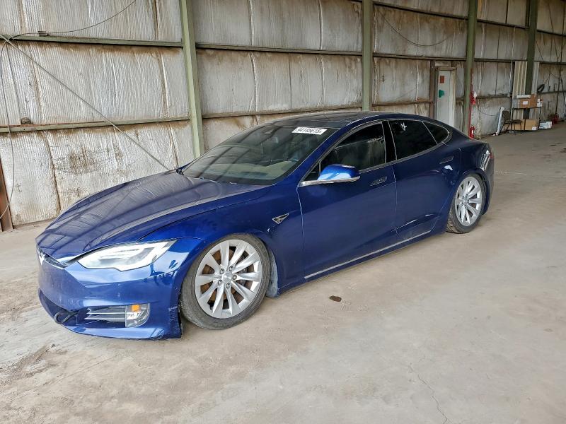 TESLA MODEL S 2016 with VIN 5YJSA1E12GF160485 - Photo from auction