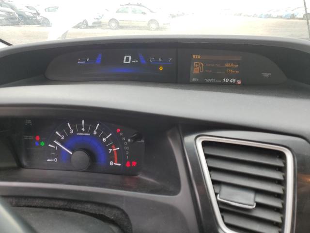 Photo 9 from auction – 2013 HONDA CIVIC EXL with VIN 19XFB2F91DE088964