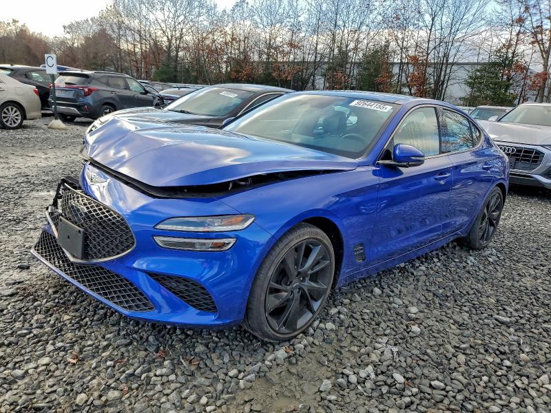 GENESIS G70 BASE 2023 with VIN KMTG34TA0PU109838 - Photo from auction