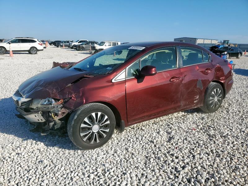HONDA CIVIC LX 2012 with VIN JHMFB2F50CS001112 - Photo from auction