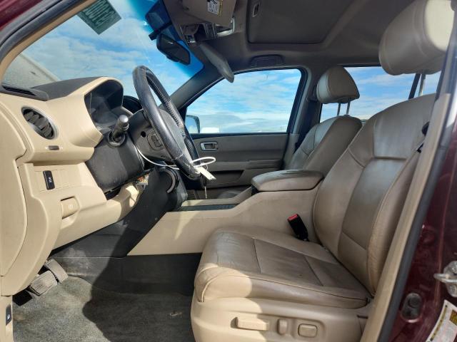 Photo 7 from auction – 2013 HONDA PILOT EXL with VIN 5FNYF4H58DB072791