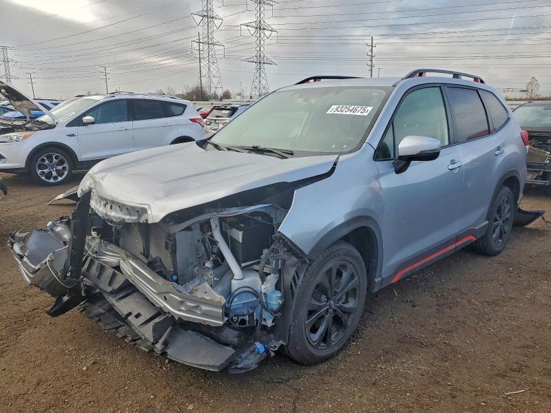 SUBARU FORESTER S 2022 with VIN JF2SKAJC0NH467771 - Photo from auction
