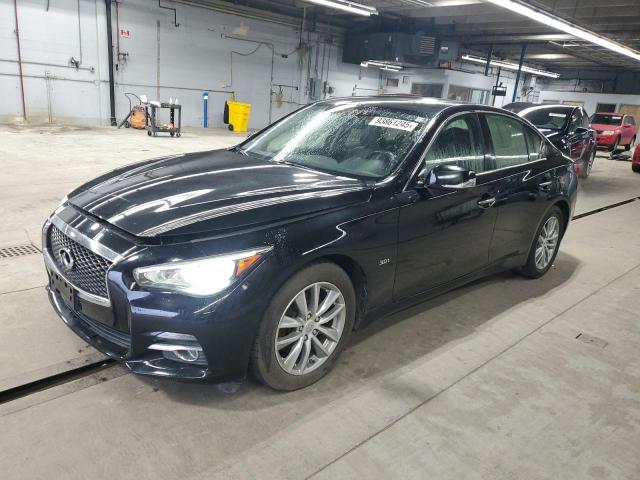 INFINITI Q50 2016 with VIN JN1EV7AR3GM345008 - Photo from auction