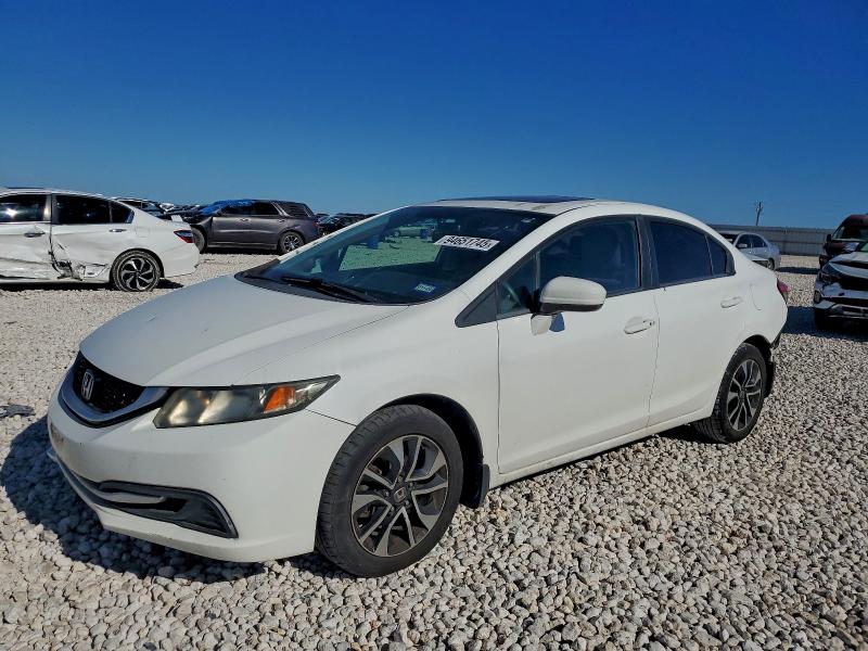 HONDA CIVIC EX 2014 with VIN 19XFB2F80EE006053 - Photo from auction