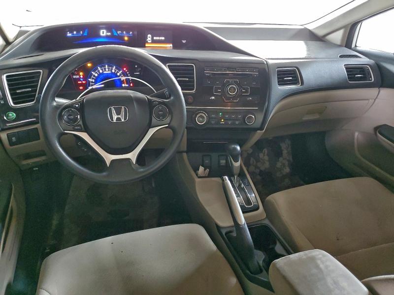 Photo 8 from auction – 2013 HONDA CIVIC LX with VIN 2HGFB2F50DH598127