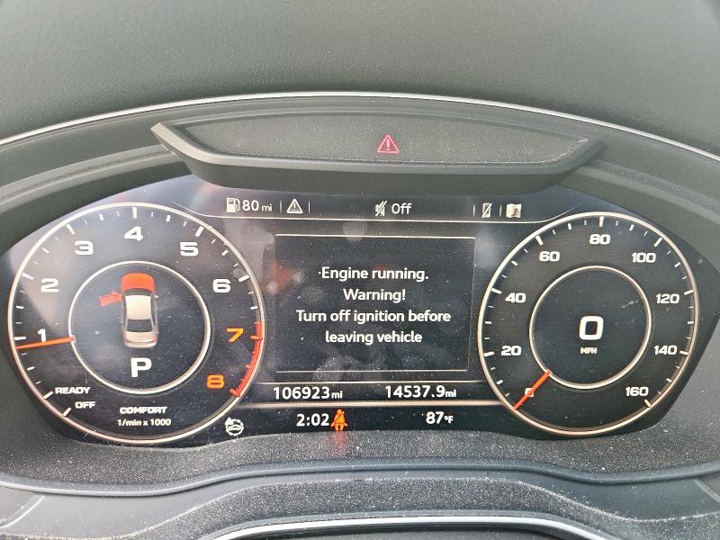 Photo 9 from auction – 2017 AUDI A4 PREMIUM with VIN WAULNAF49HN035453