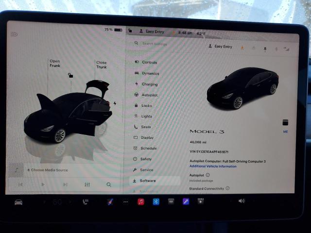 Photo 9 from auction – 2023 TESLA MODEL 3 with VIN 5YJ3E1EA4PF451871