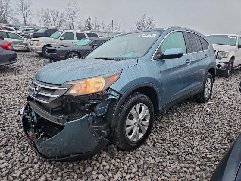 Photo 1 from auction – 2013 HONDA CR-V EXL with VIN 5J6RM4H71DL070240