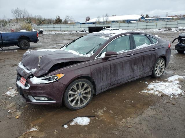 FORD FUSION TIT 2017 with VIN 3FA6P0K94HR129166 - Photo from auction