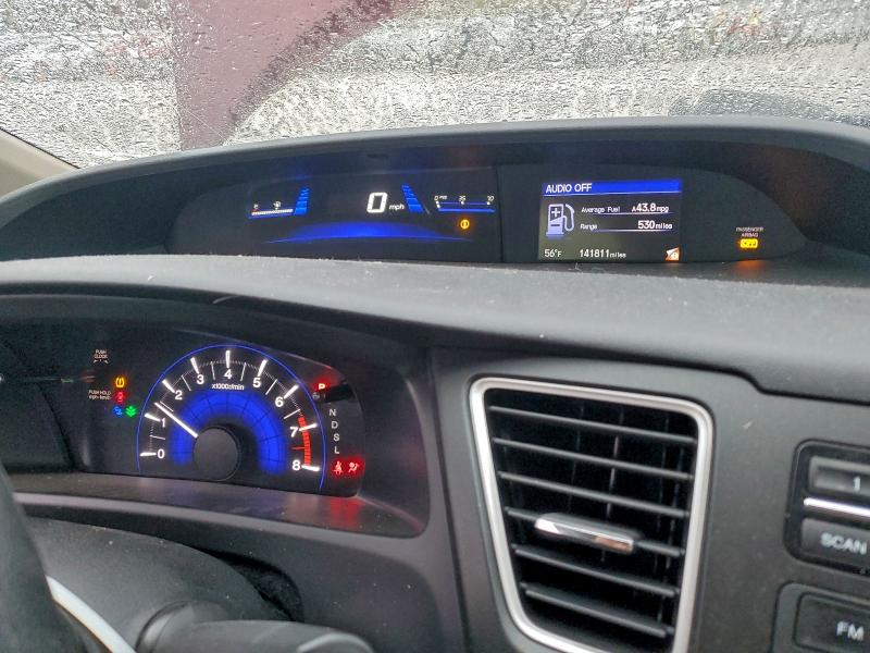 Photo 9 from auction – 2014 HONDA CIVIC LX with VIN 19XFB2F53EE021376