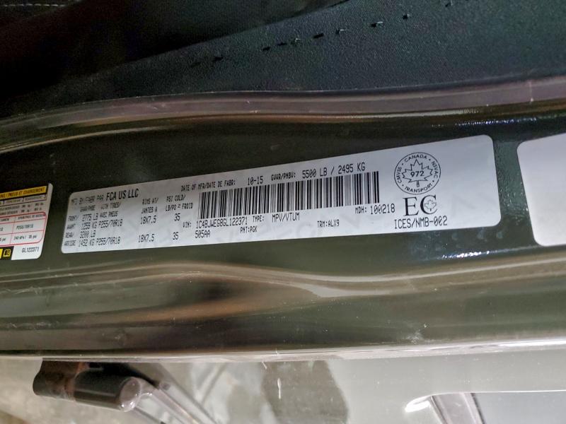 Photo 14 from auction – 2016 JEEP WRANGLER U with VIN 1C4BJWEG8GL122371