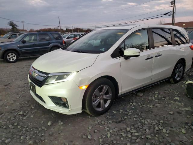HONDA ODYSSEY EX 2018 with VIN 5FNRL6H72JB014388 - Photo from auction