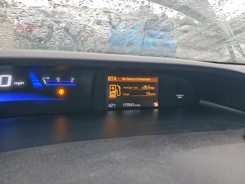 Photo 9 from auction – 2014 HONDA CIVIC LX with VIN 2HGFB2F53EH557363