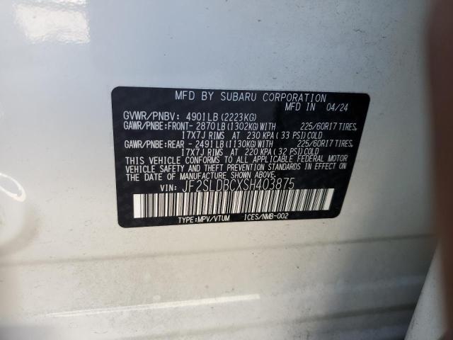 Photo 14 from auction – 2025 SUBARU FORESTER P with VIN JF2SLDBCXSH403875