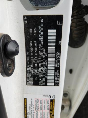Photo 14 from auction – 2014 TOYOTA 4RUNNER SR with VIN JTEBU5JR7E5188626