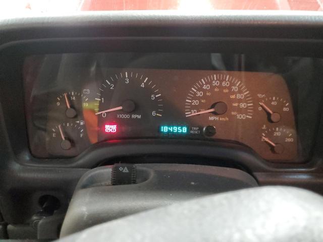Photo 9 from auction – 1999 JEEP CHEROKEE S with VIN 1J4FF68S2XL503680