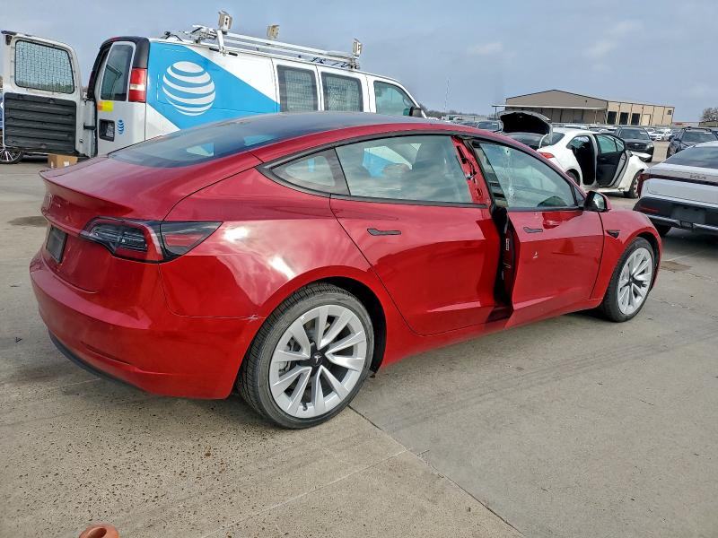 Photo 3 from auction – 2022 TESLA MODEL 3 with VIN 5YJ3E1EA3NF189550