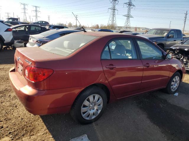 Photo 3 from auction – 2003 TOYOTA COROLLA CE with VIN 2T1BR32E43C103862