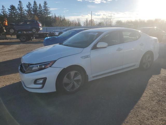 KIA OPTIMA HYB 2014 with VIN KNAGM4AD0E5073761 - Photo from auction