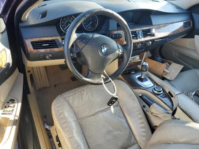 Photo 8 from auction – 2008 BMW 528 I with VIN WBANU53558C112329