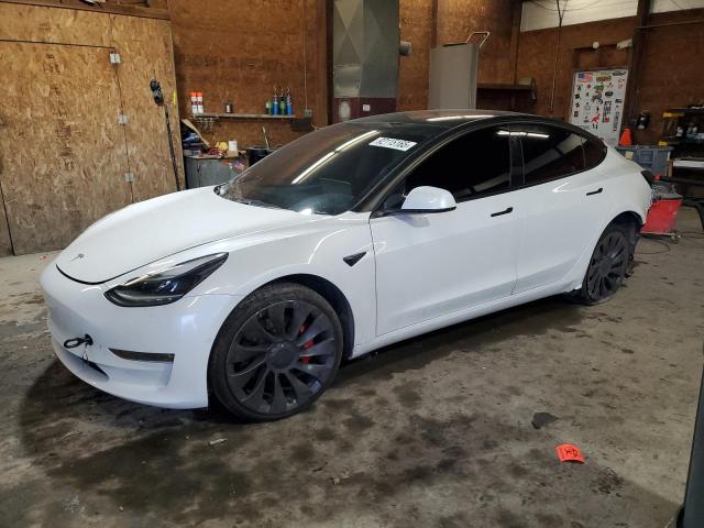 TESLA MODEL 3 2021 with VIN 5YJ3E1EC0MF074369 - Photo from auction