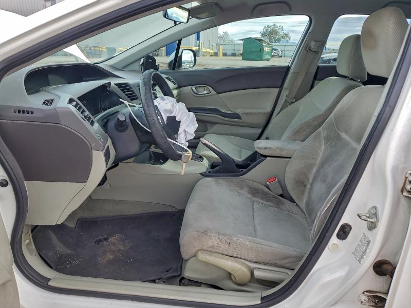 Photo 7 from auction – 2012 HONDA CIVIC LX with VIN 19XFB2F5XCE302913