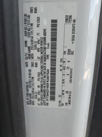 Photo 14 from auction – 2015 FORD TRANSIT T- with VIN 1FTSW2YM5FKA67524