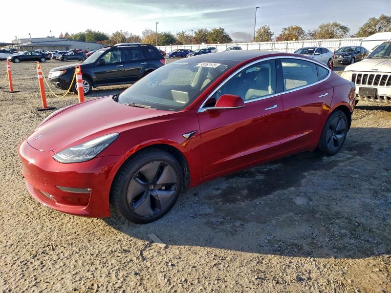 TESLA MODEL 3 2018 with VIN 5YJ3E1EA1JF030777 - Photo from auction