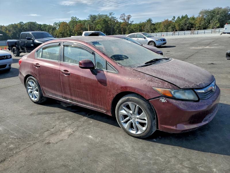 Photo 4 from auction – 2012 HONDA CIVIC LX with VIN 2HGFB2F53CH609300