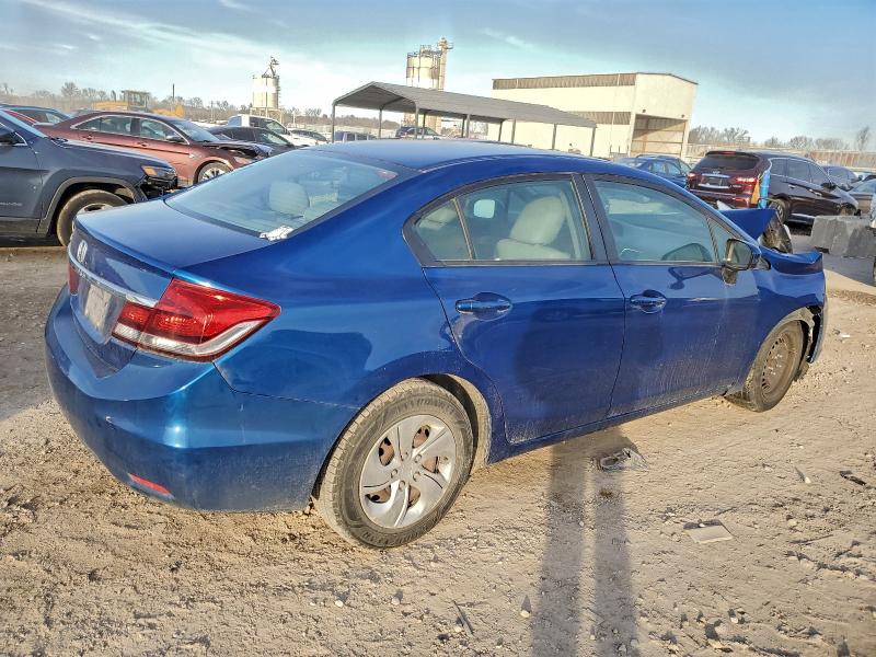 Photo 3 from auction – 2014 HONDA CIVIC LX with VIN 19XFB2F58EE043616