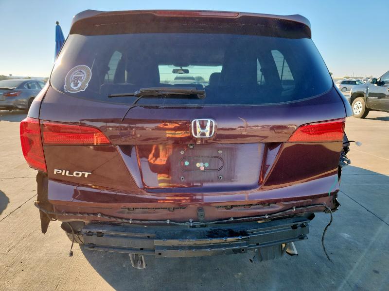 Photo 6 from auction – 2017 HONDA PILOT EXL with VIN 5FNYF5H50HB017747