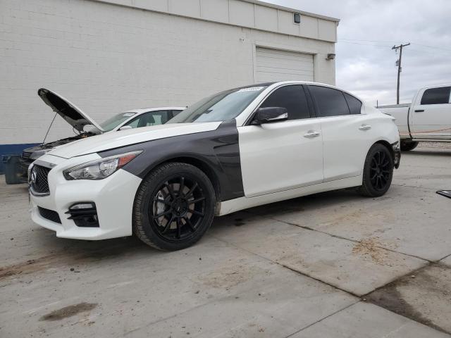 INFINITI Q50 BASE 2014 with VIN JN1BV7AR3EM702333 - Photo from auction