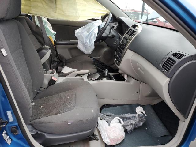 Photo 7 from auction – 2005 KIA SPECTRA5 with VIN KNAFE161355083576