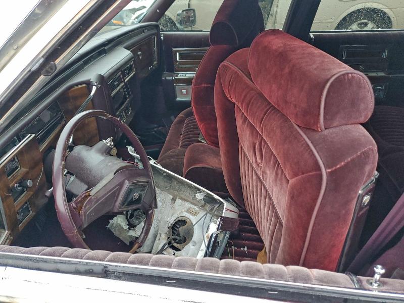 Photo 7 from auction – 1989 CADILLAC BROUGHAM with VIN 1G6DW51Y7KR702271