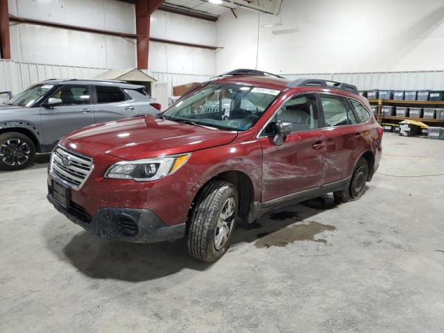 SUBARU OUTBACK 2. 2016 with VIN 4S4BSAAC9G3322478 - Photo from auction