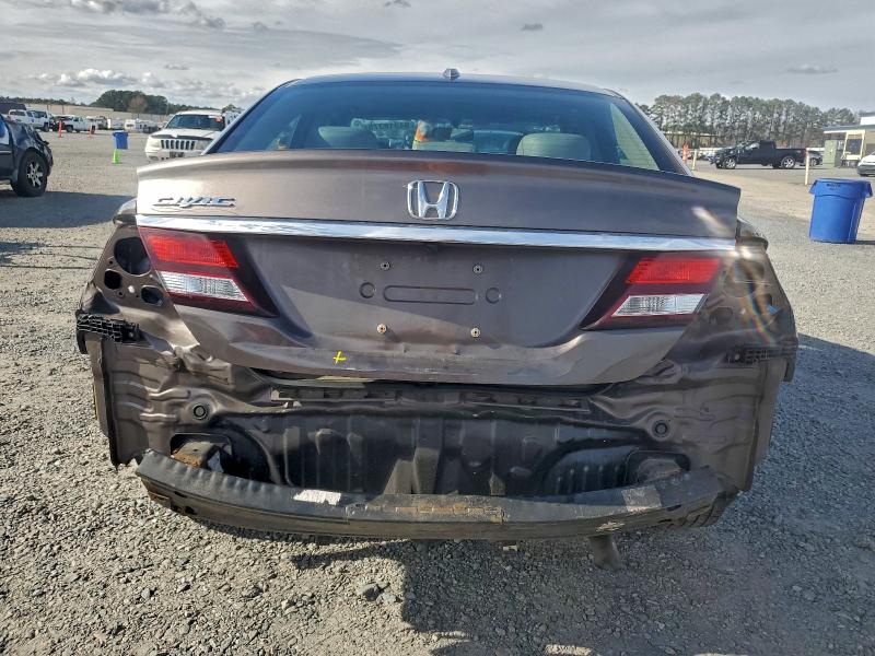 Photo 6 from auction – 2013 HONDA CIVIC EXL with VIN 2HGFB2F99DH502496