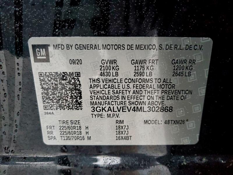Photo 14 from auction – 2021 GMC TERRAIN with VIN 3GKALVEV4ML302868