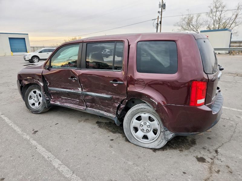 Photo 2 from auction – 2014 HONDA PILOT LX with VIN 5FNYF4H27EB050854