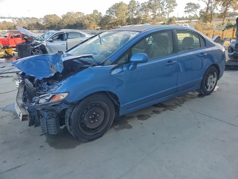Photo 1 from auction – 2011 HONDA CIVIC LX with VIN 2HGFA1F56BH527086