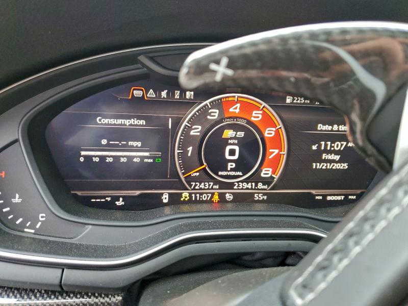 Photo 9 from auction – 2018 AUDI S5 PREMIUM with VIN WAUB4CF55JA109273