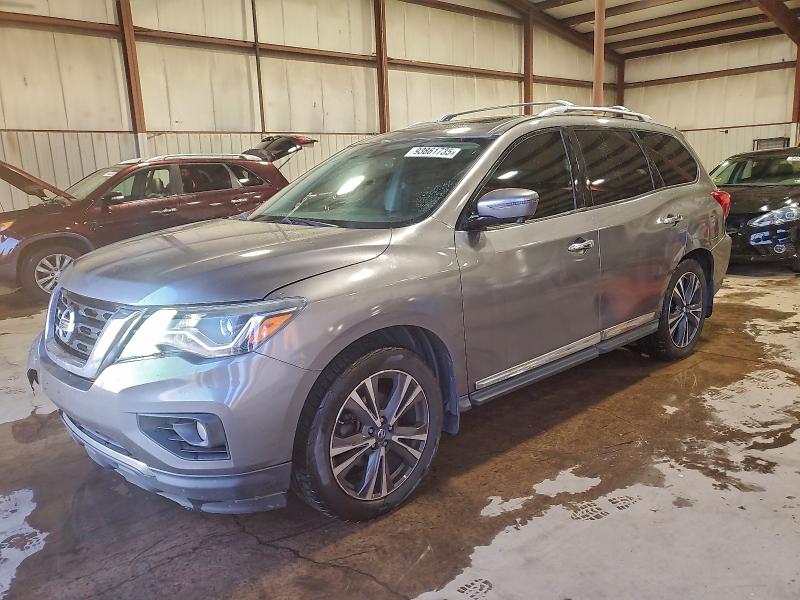 NISSAN PATHFINDER 2017 with VIN 5N1DR2MM2HC698567 - Photo from auction
